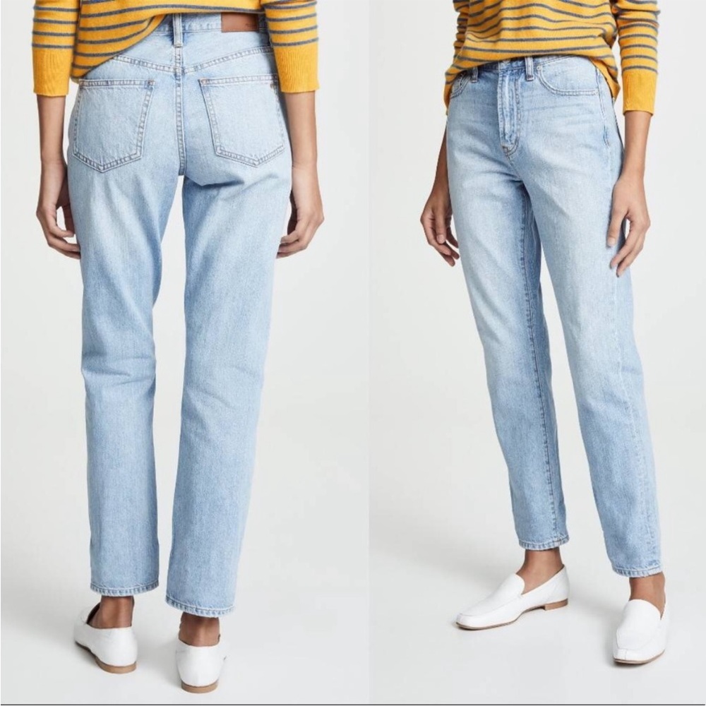 Madewell Light Blue Straight Leg Jeans
